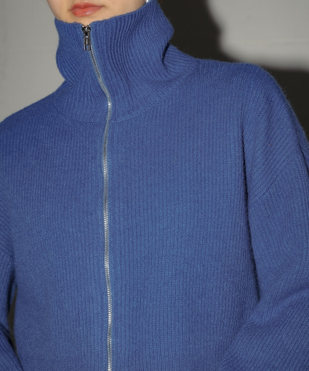 HIGH NECK KNIT+DRESS