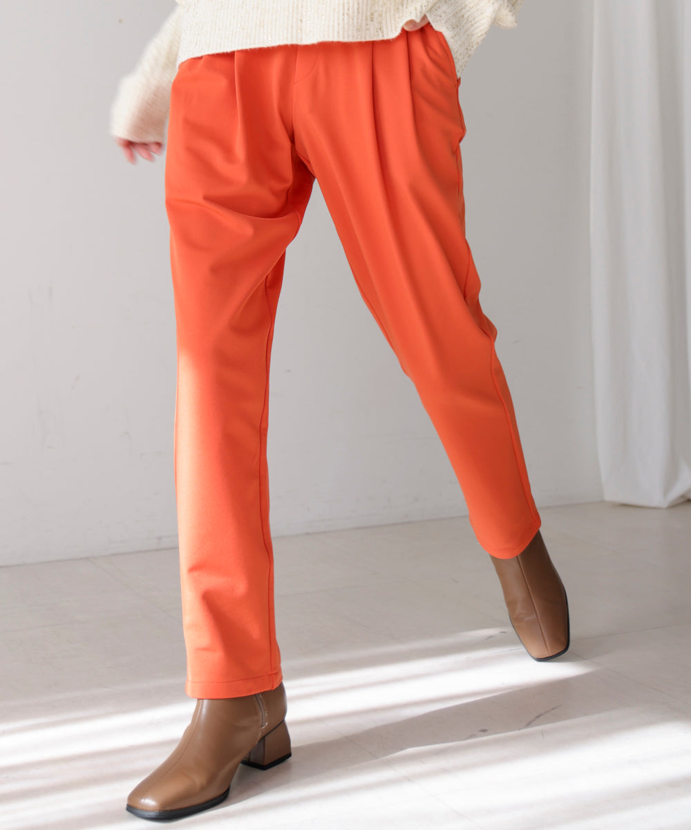 裏起毛キレイMEストレッチパンツ