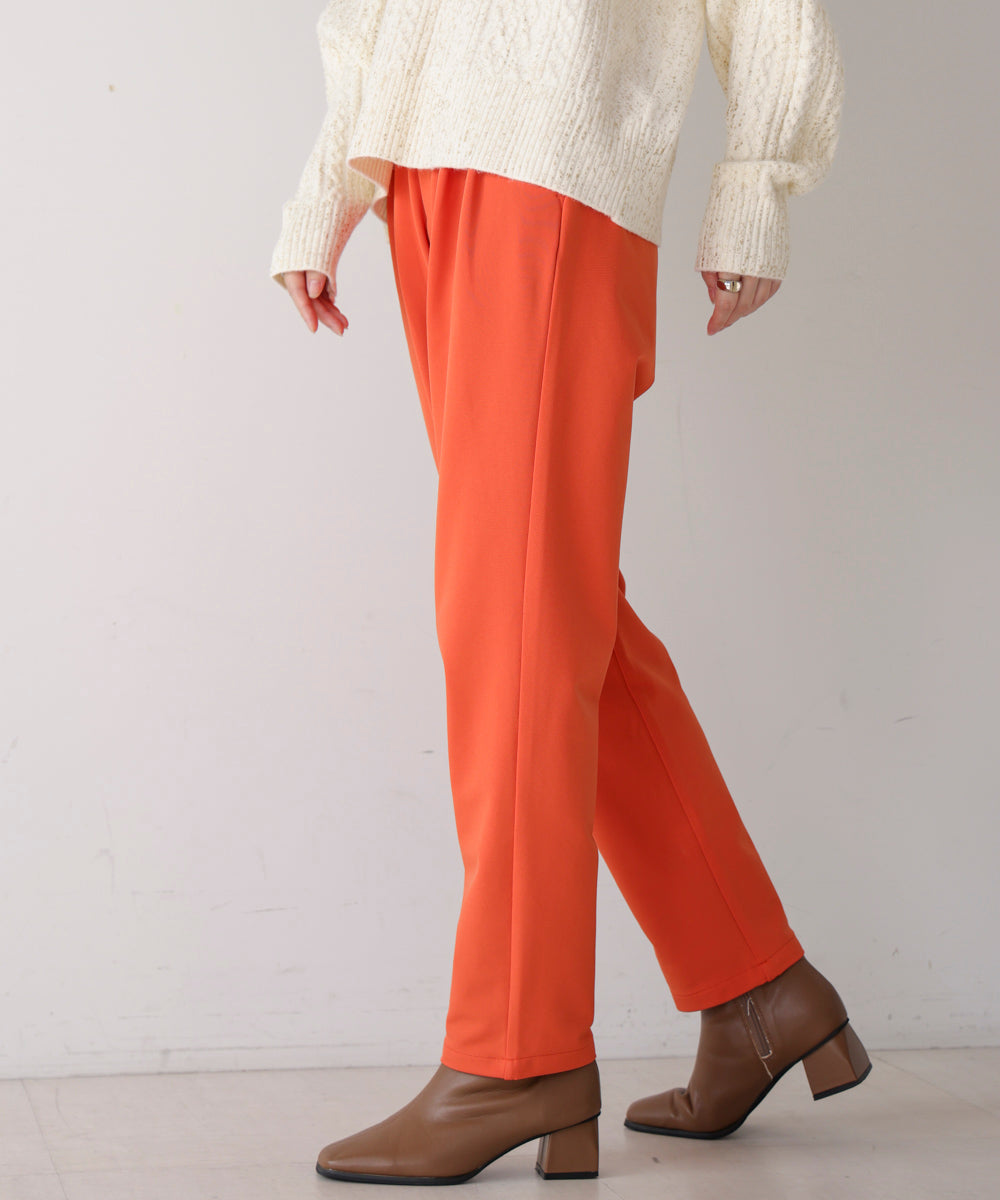 裏起毛キレイMEストレッチパンツ