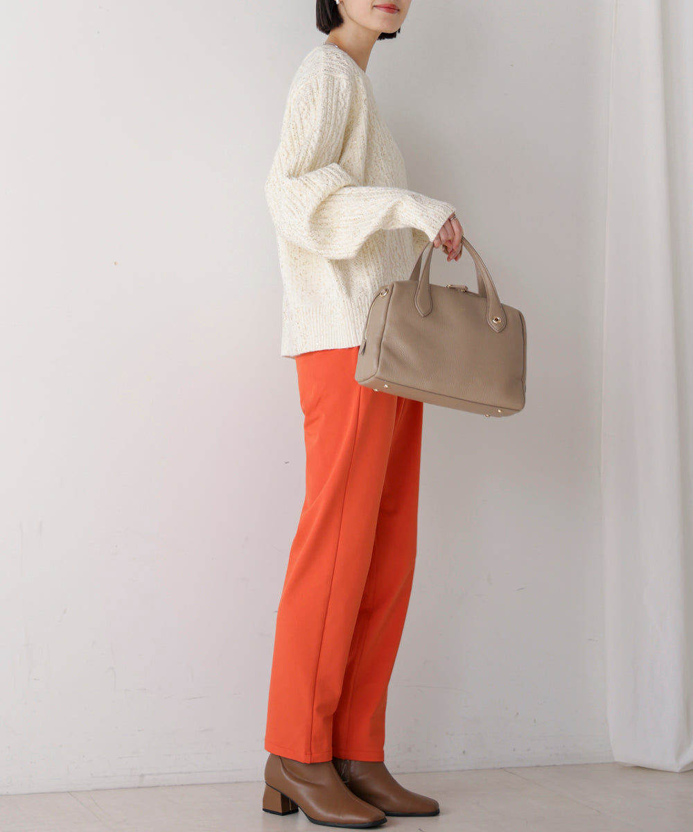 裏起毛キレイMEストレッチパンツ