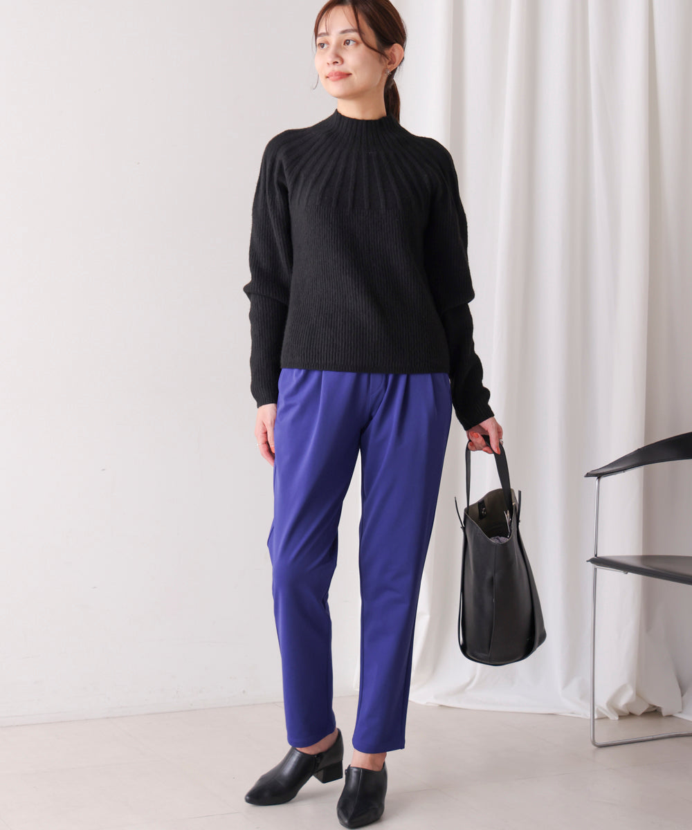 裏起毛キレイMEストレッチパンツ