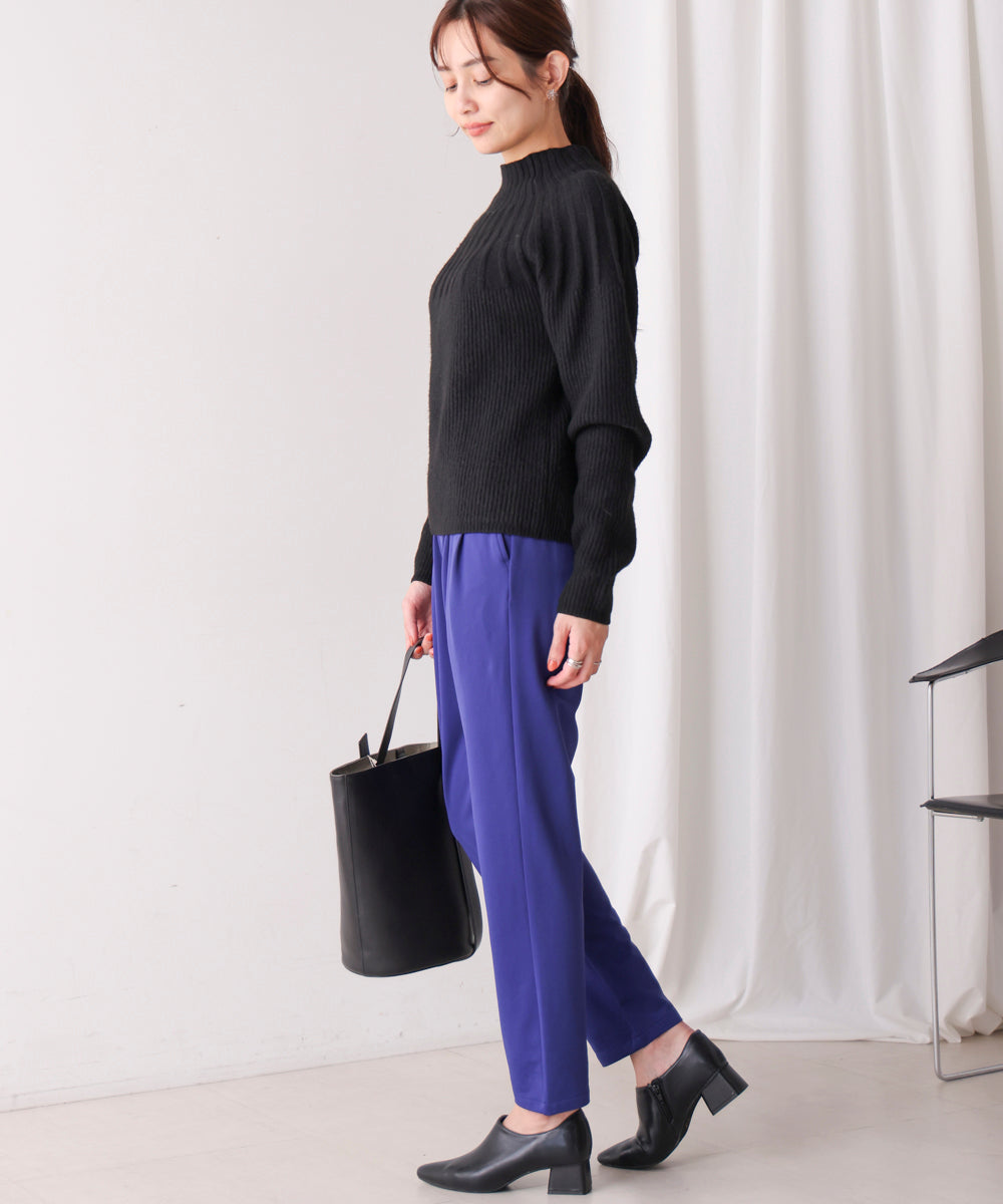 裏起毛キレイMEストレッチパンツ