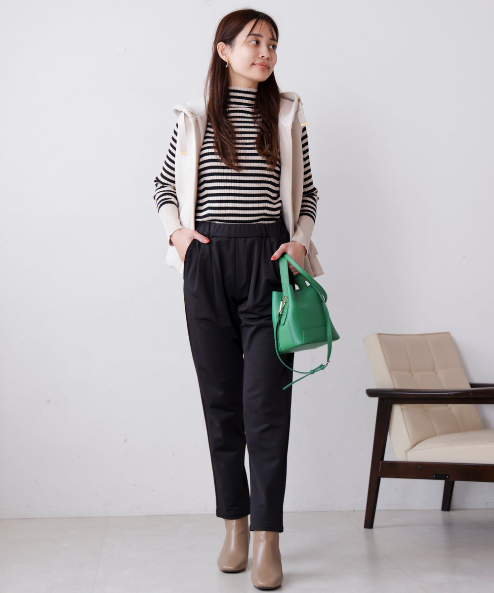 裏起毛キレイMEストレッチパンツ