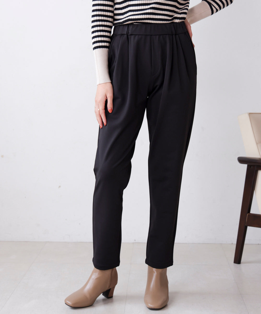 裏起毛キレイMEストレッチパンツ