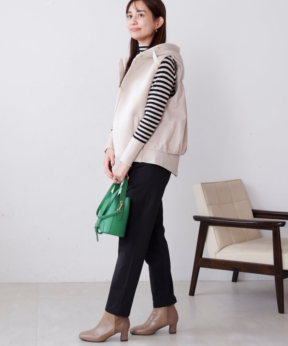 裏起毛キレイMEストレッチパンツ