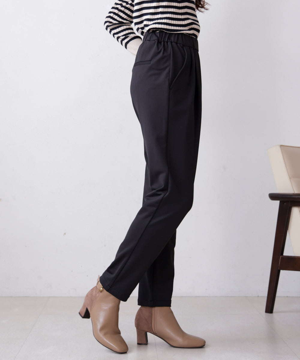 裏起毛キレイMEストレッチパンツ