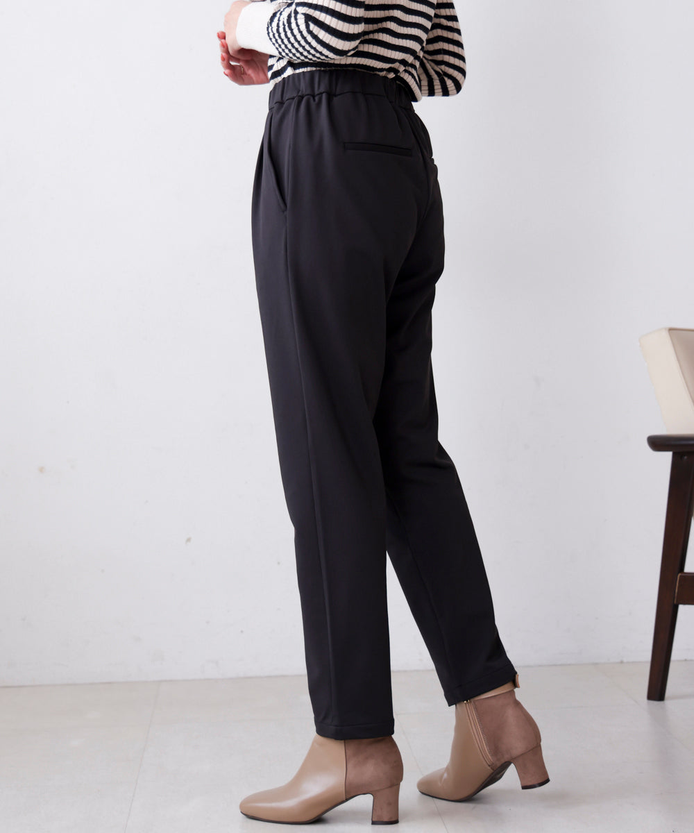 裏起毛キレイMEストレッチパンツ