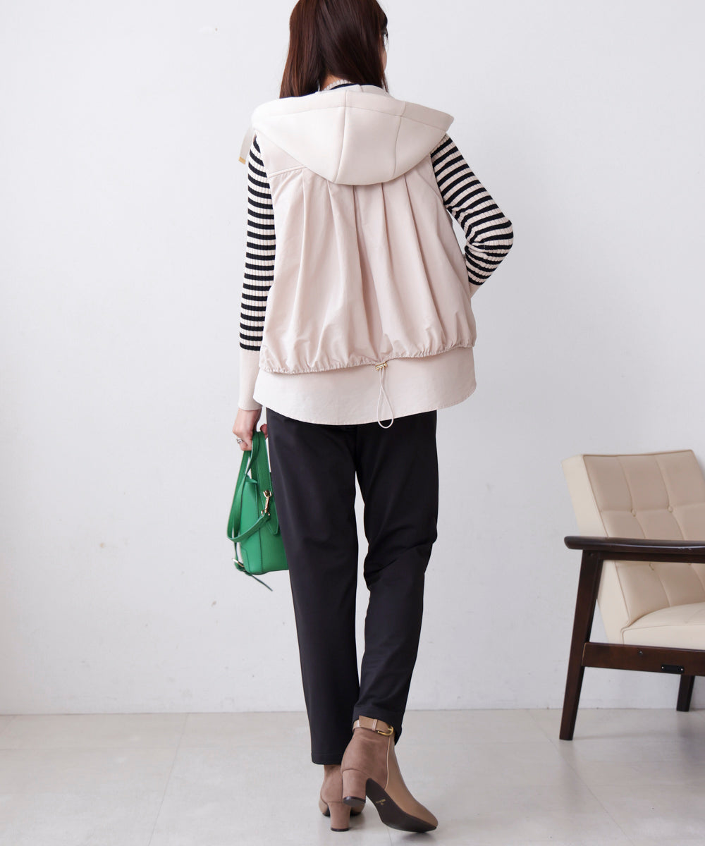 裏起毛キレイMEストレッチパンツ