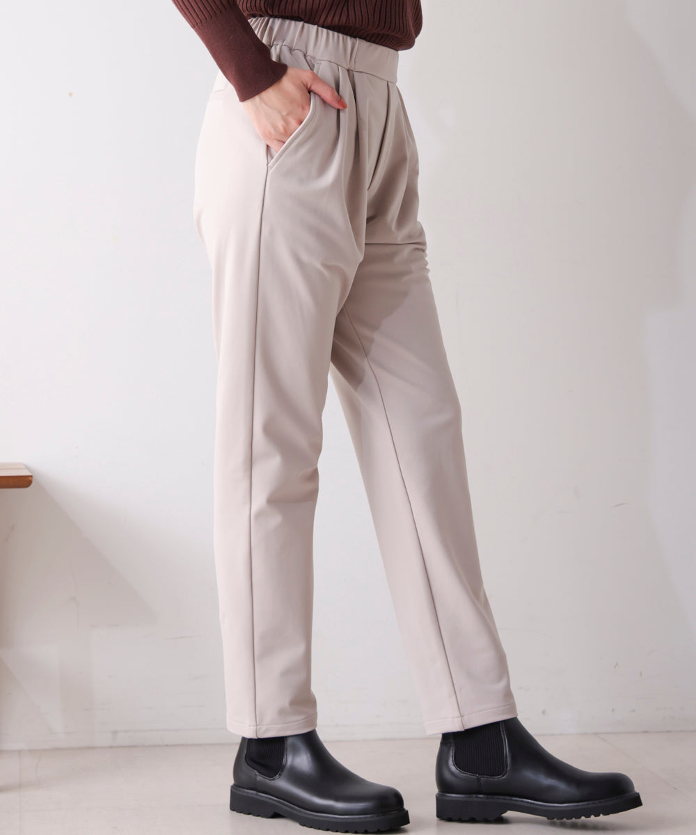 裏起毛キレイMEストレッチパンツ