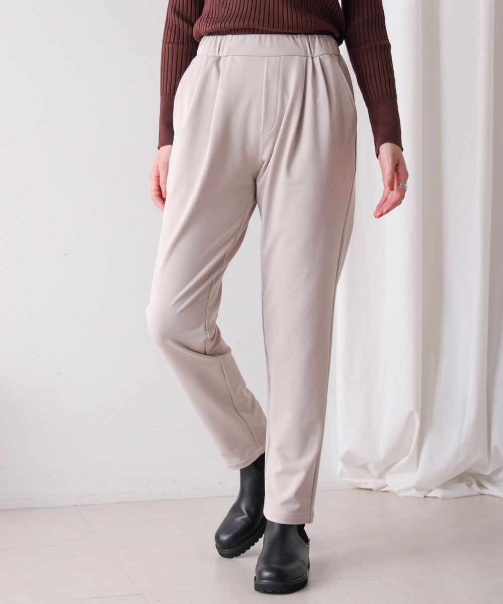 裏起毛キレイMEストレッチパンツ