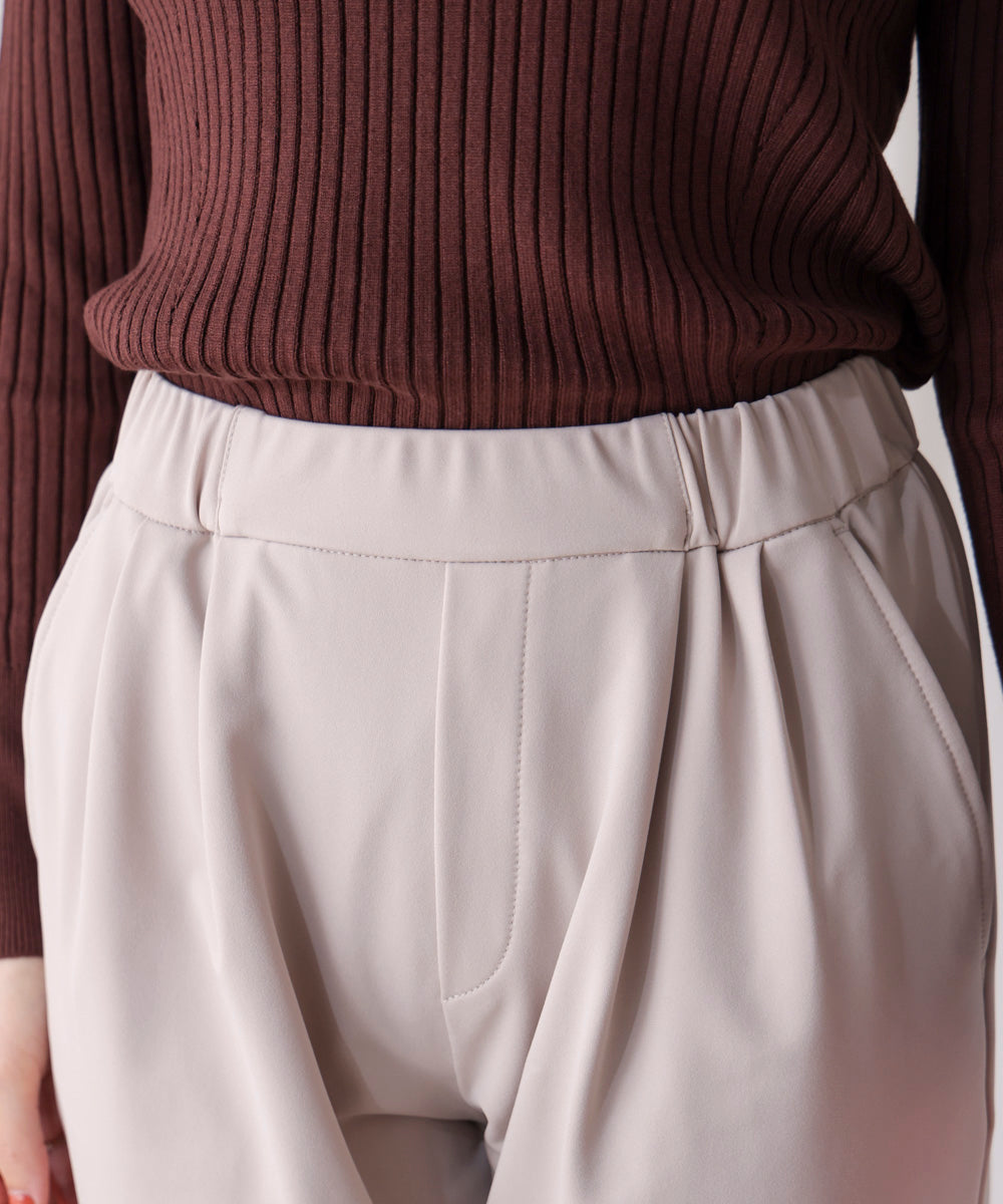 裏起毛キレイMEストレッチパンツ