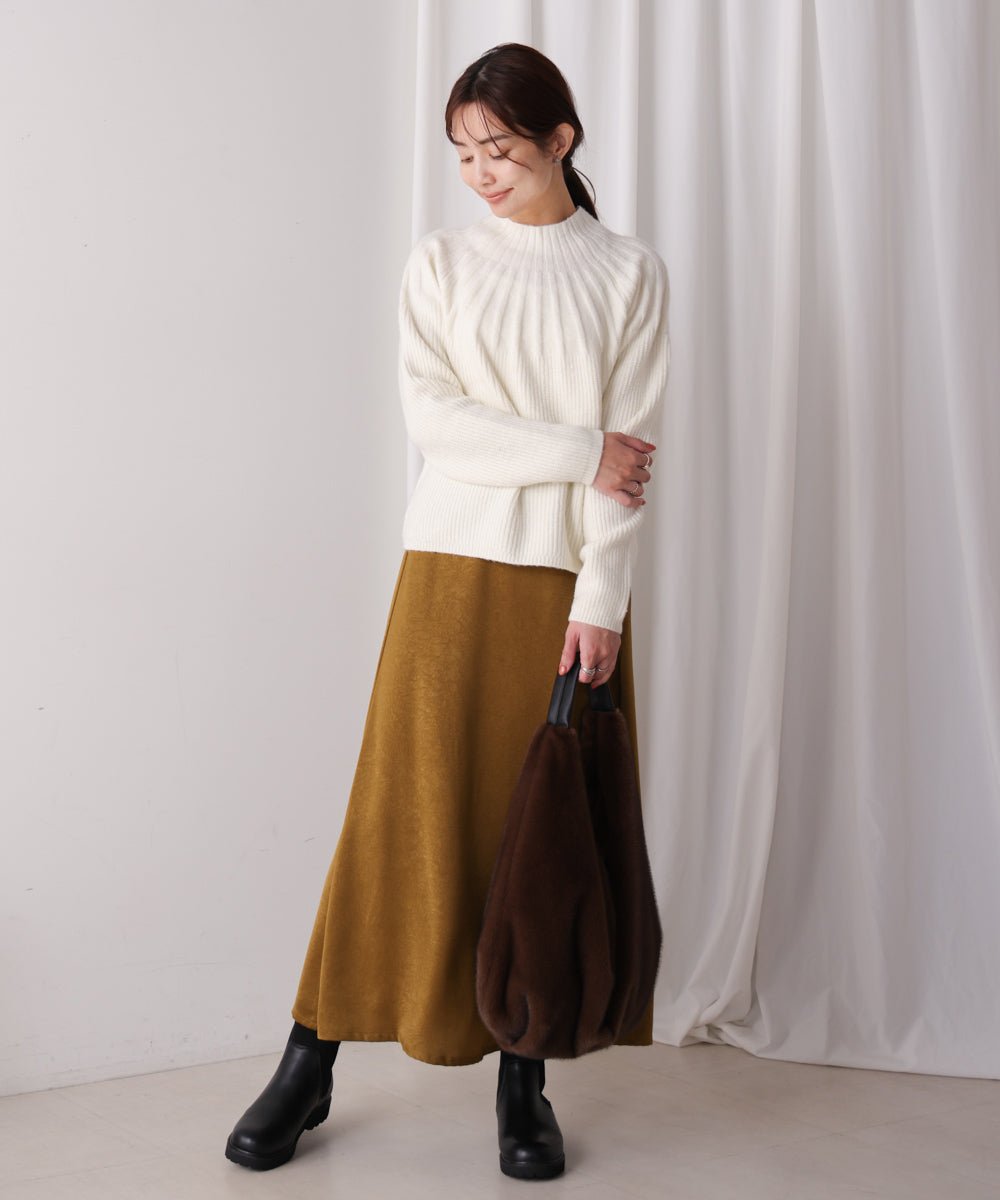 特紡ホイップネックプルオーバー