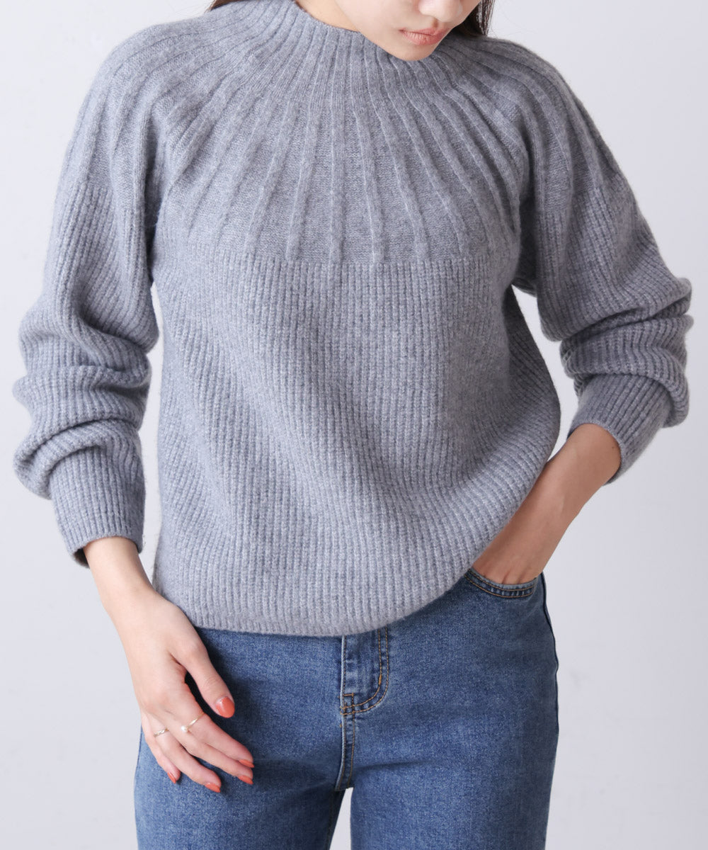 特紡ホイップネックプルオーバー