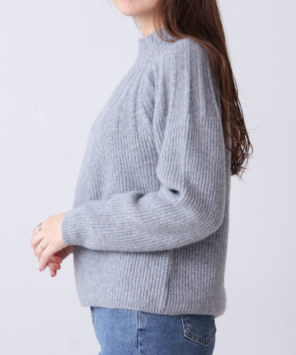 特紡ホイップネックプルオーバー