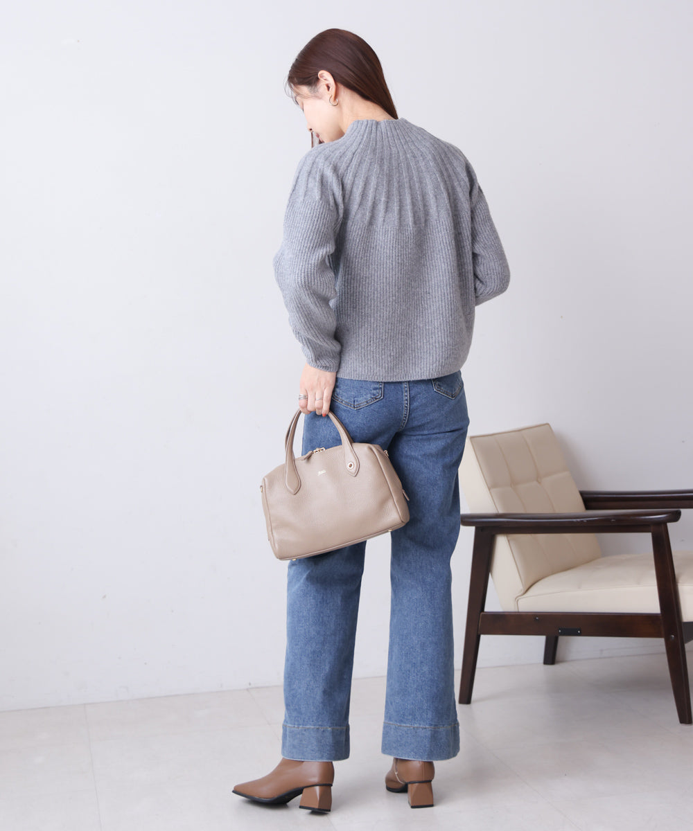 特紡ホイップネックプルオーバー