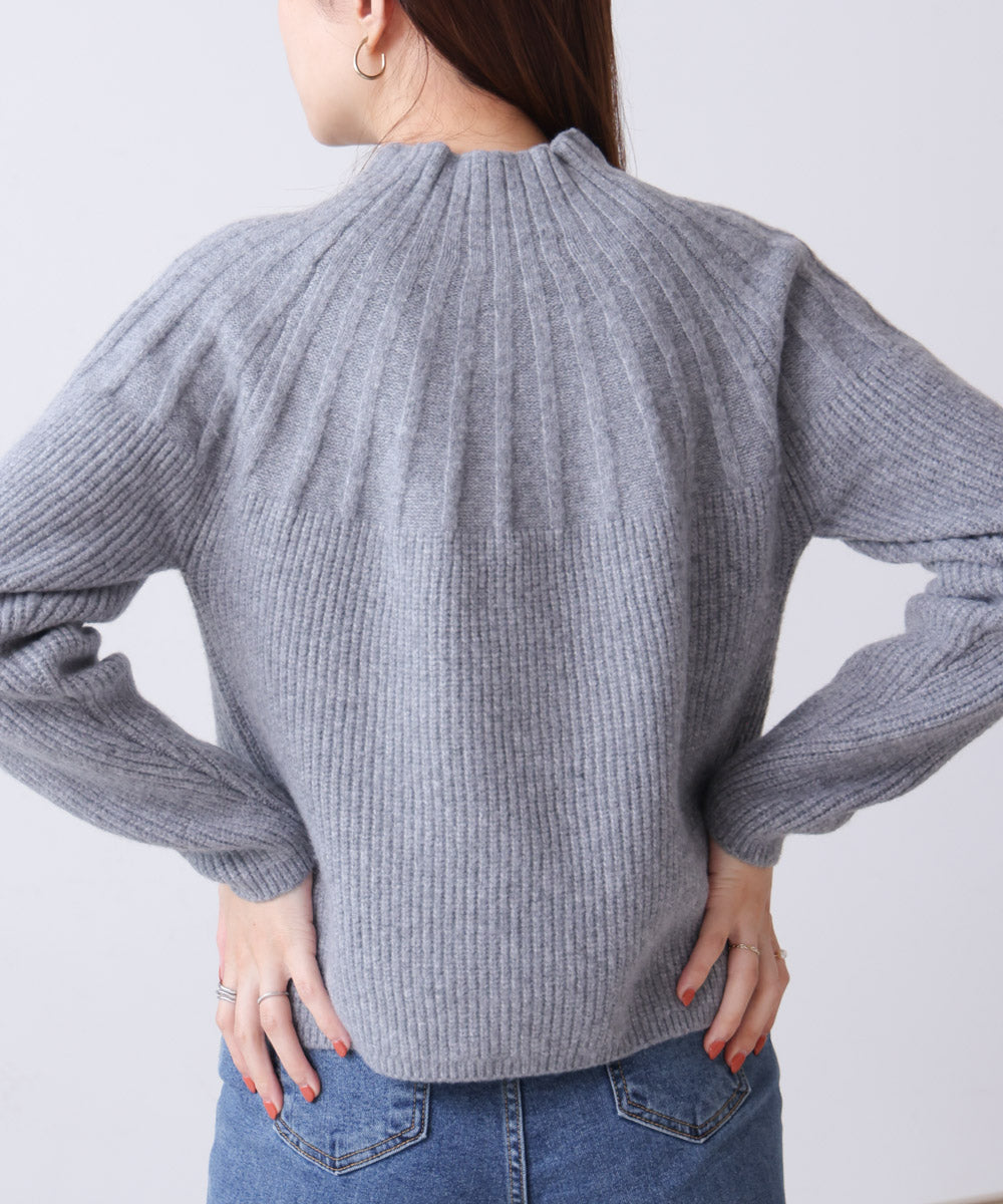 特紡ホイップネックプルオーバー