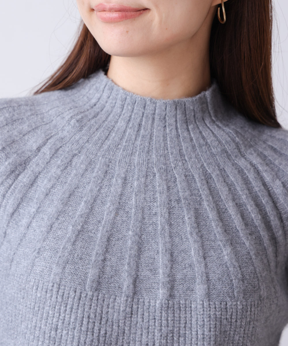 特紡ホイップネックプルオーバー