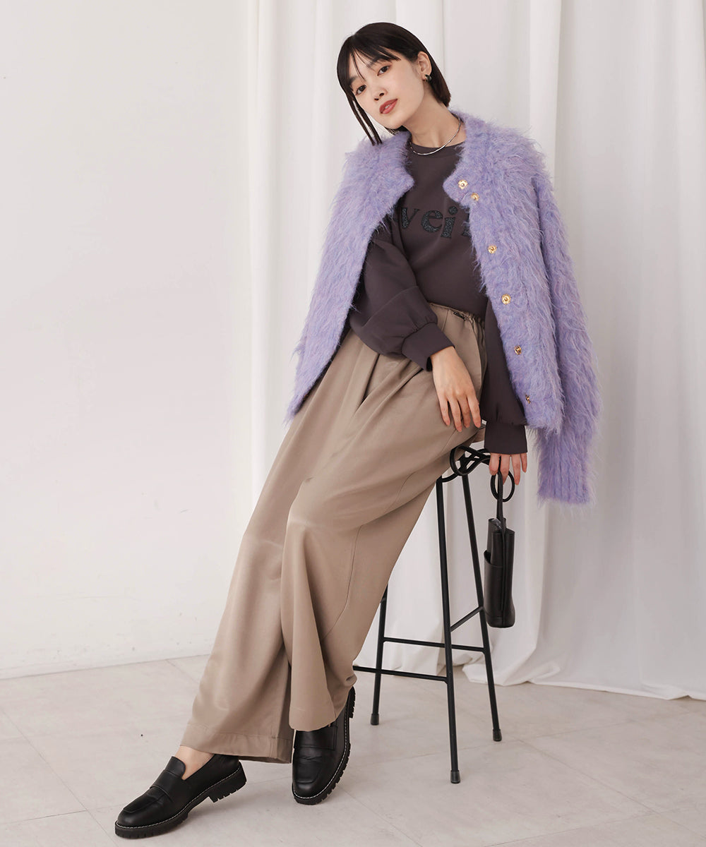 シャイニーリラックスパンツ