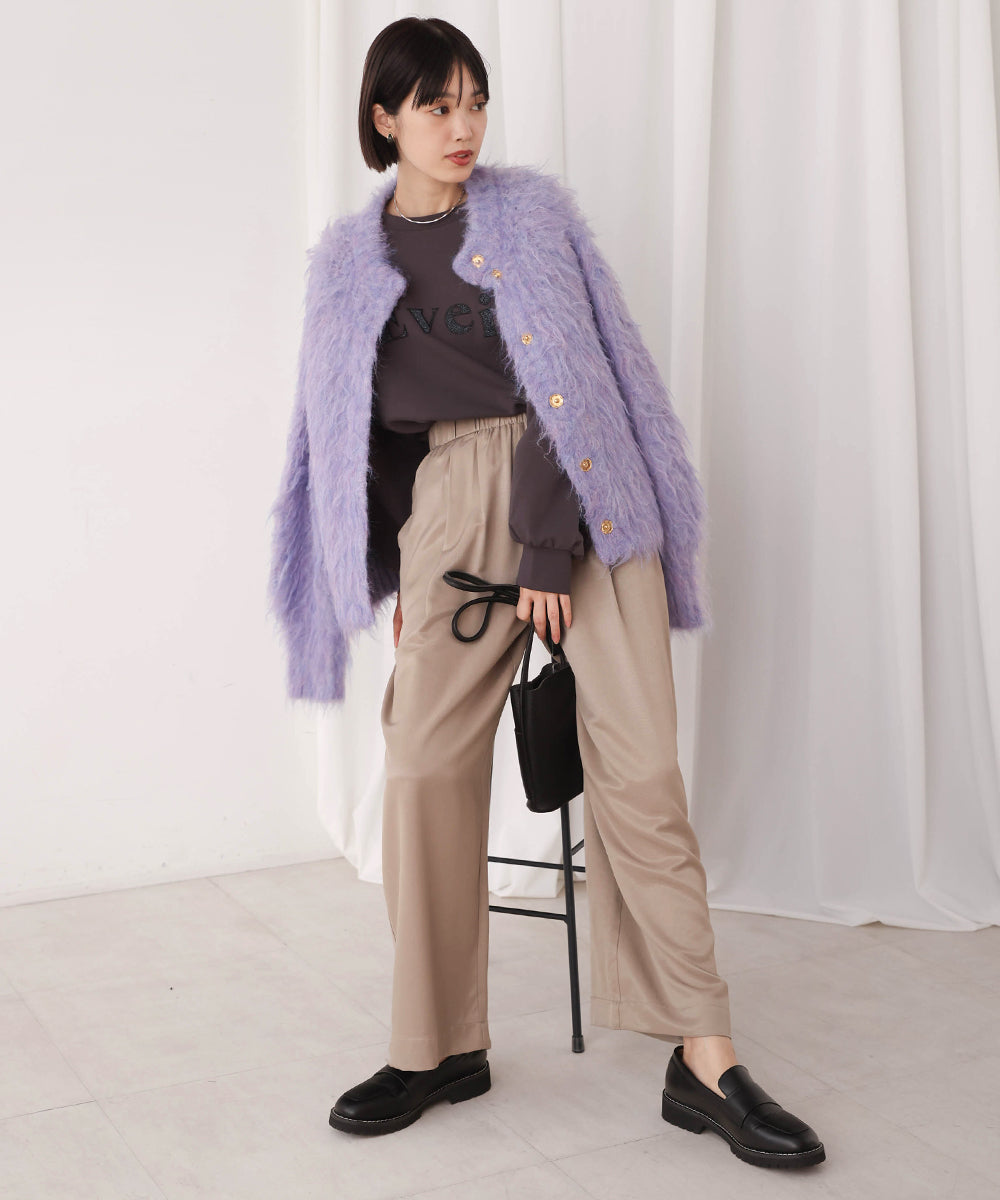 シャイニーリラックスパンツ