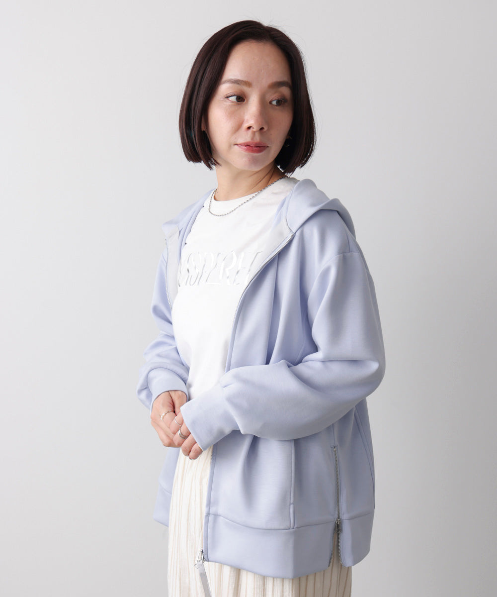 ダブルZIPパーカー