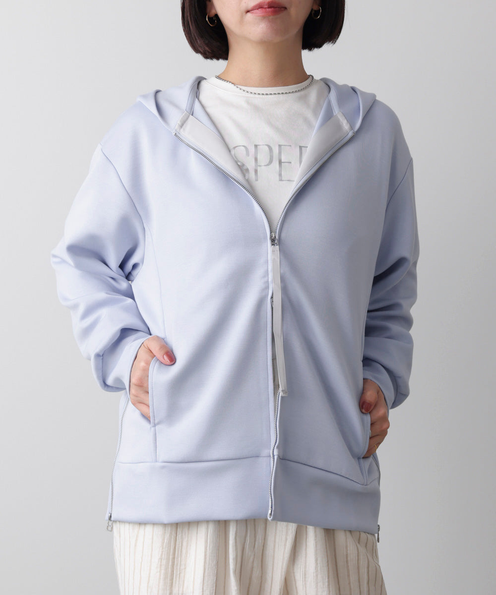 ダブルZIPパーカー