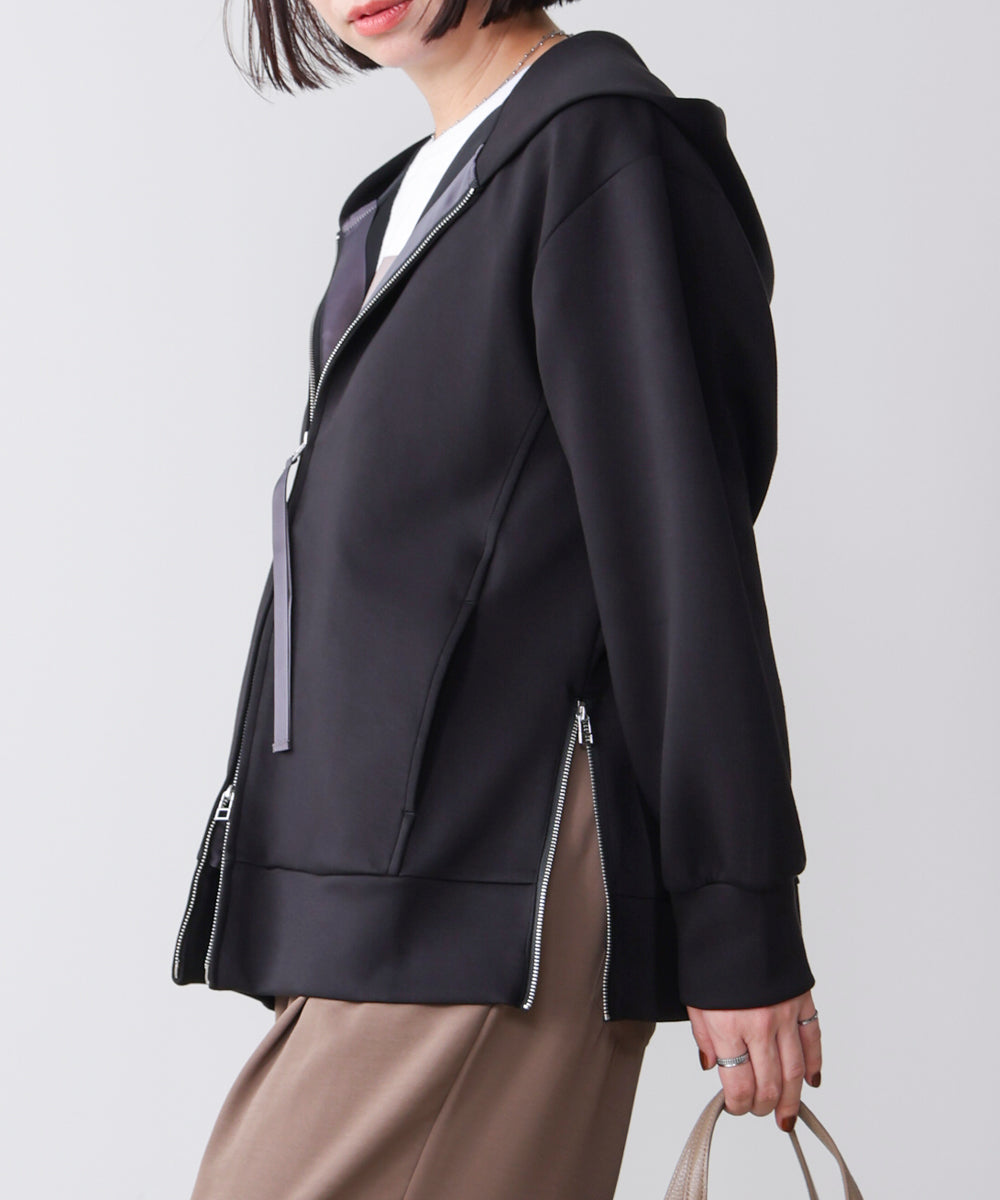 ダブルZIPパーカー