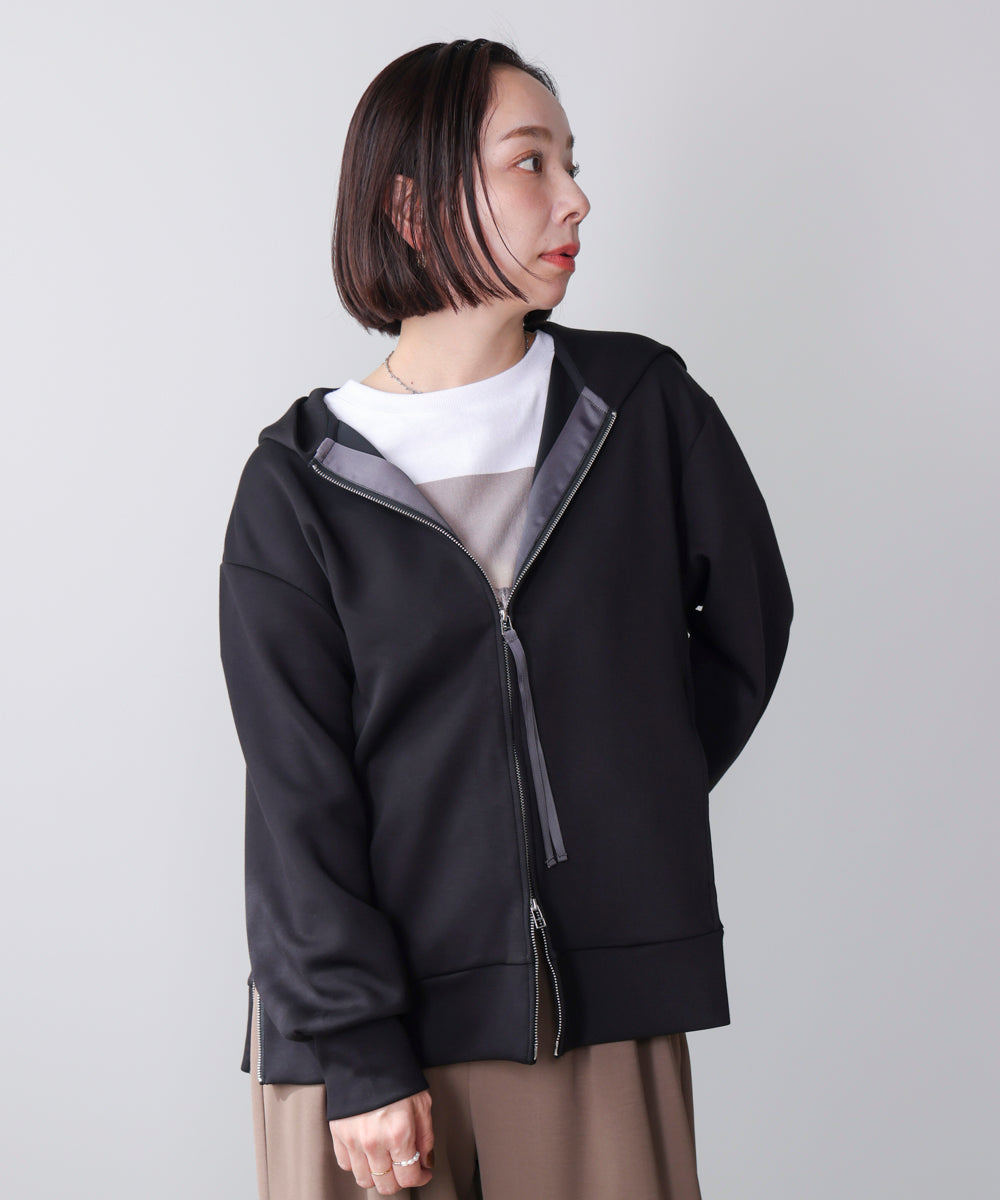 ダブルZIPパーカー