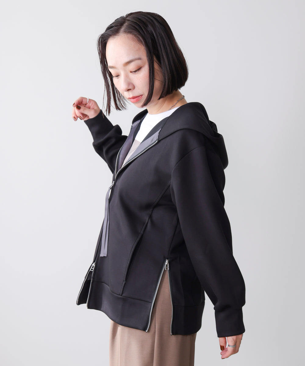 ダブルZIPパーカー