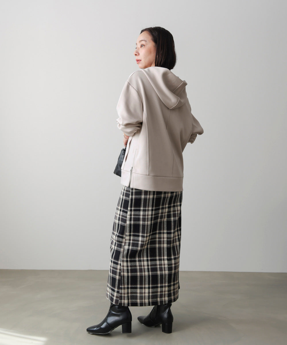 ダブルZIPパーカー