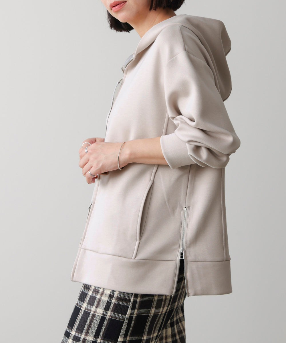 ダブルZIPパーカー