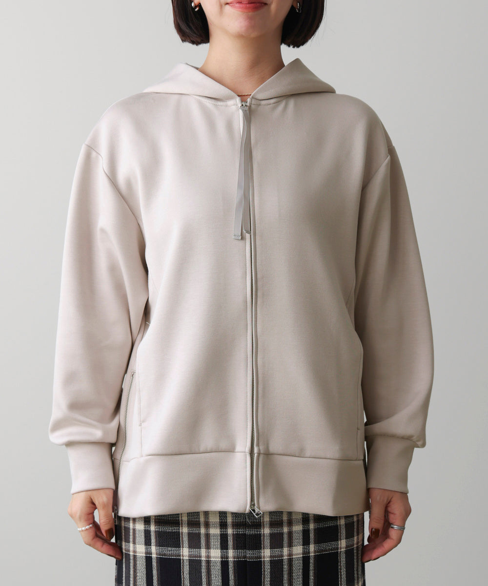 ダブルZIPパーカー