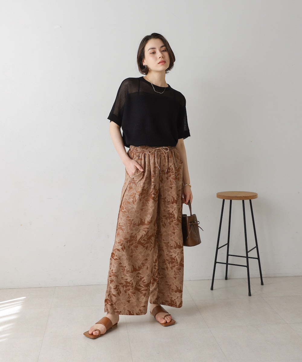 ジャガードパンツ