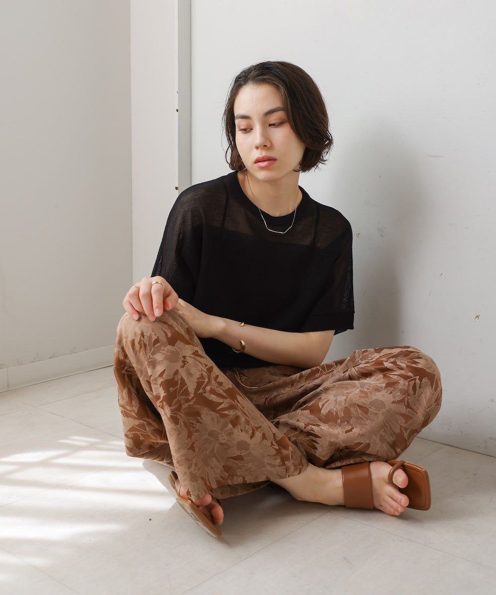 ジャガードパンツ