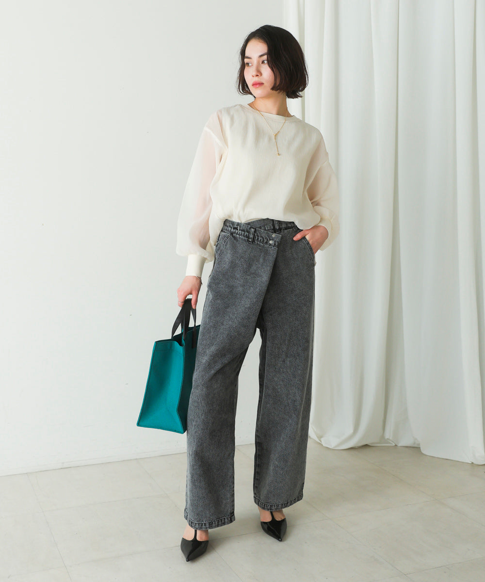 シアーレイヤードプルオーバー