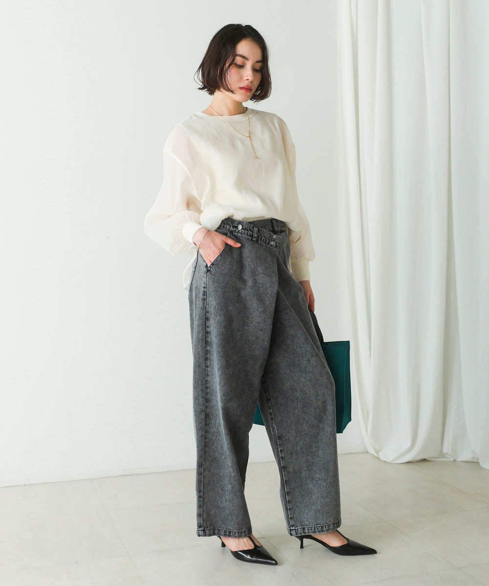 シアーレイヤードプルオーバー