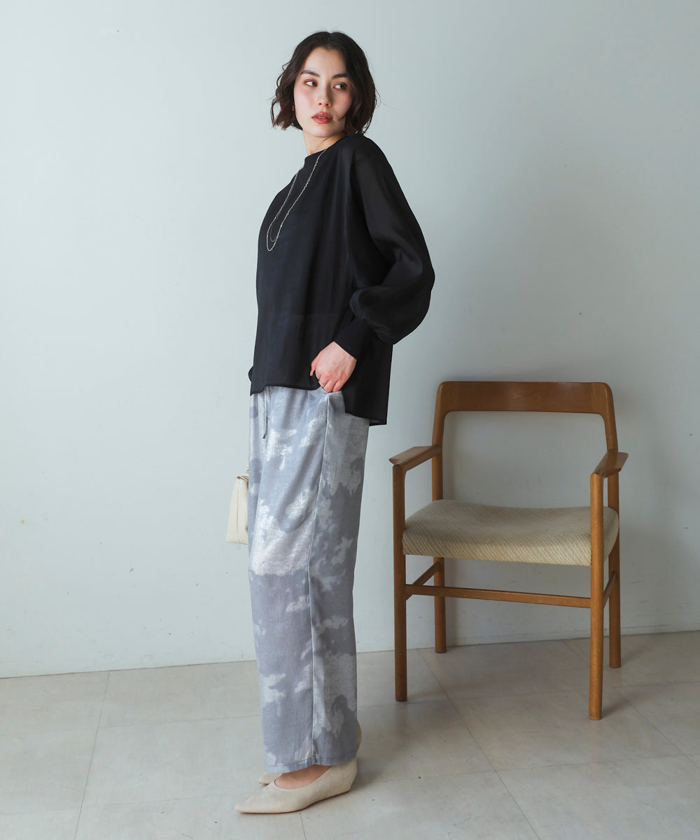 シアーレイヤードプルオーバー