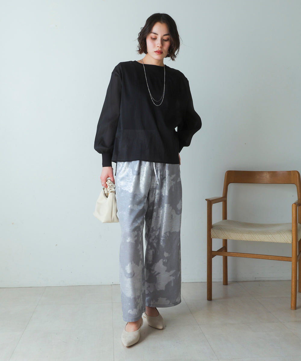 シアーレイヤードプルオーバー