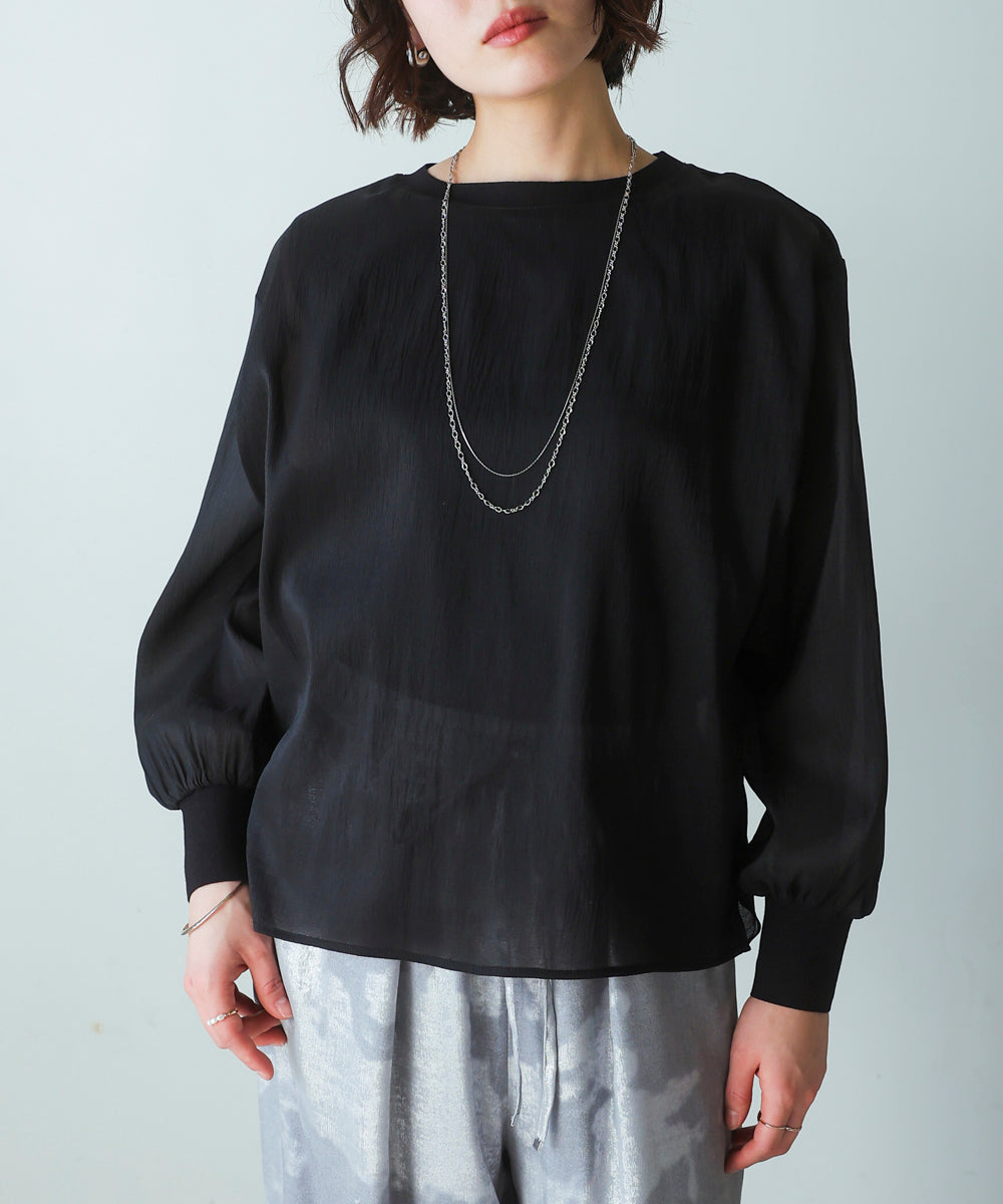 シアーレイヤードプルオーバー