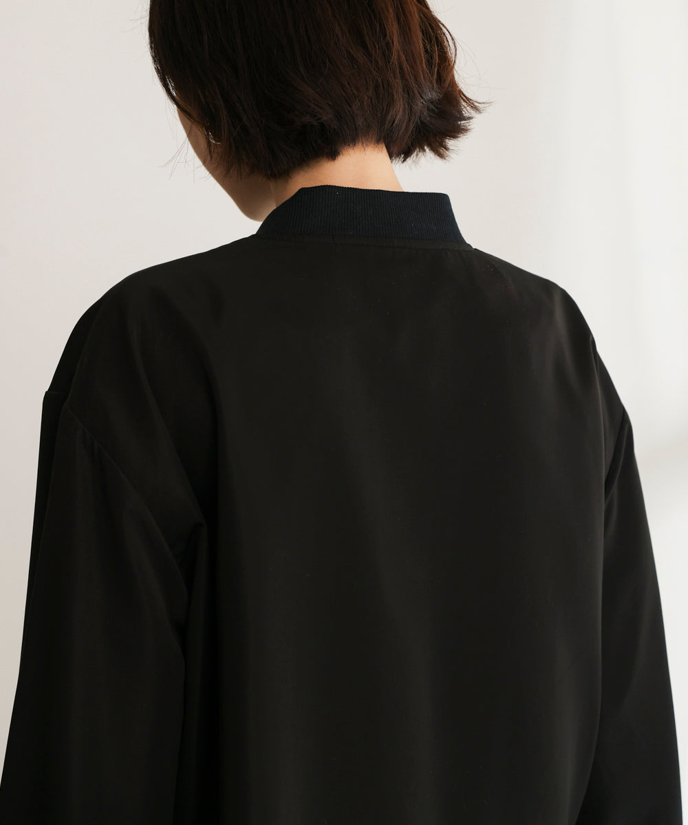 裾プリーツジャケット