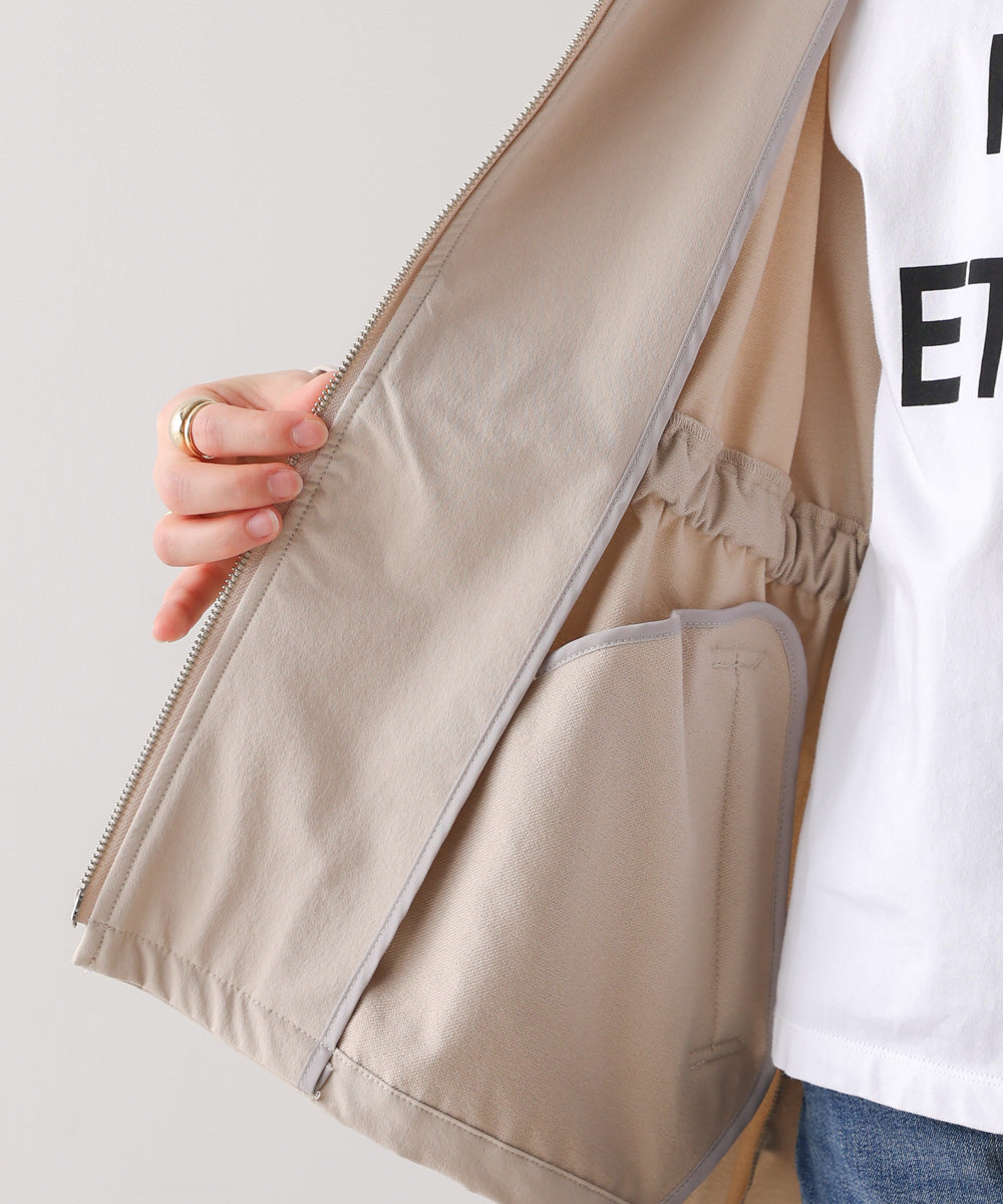 撥水・花粉ティアードジャケット