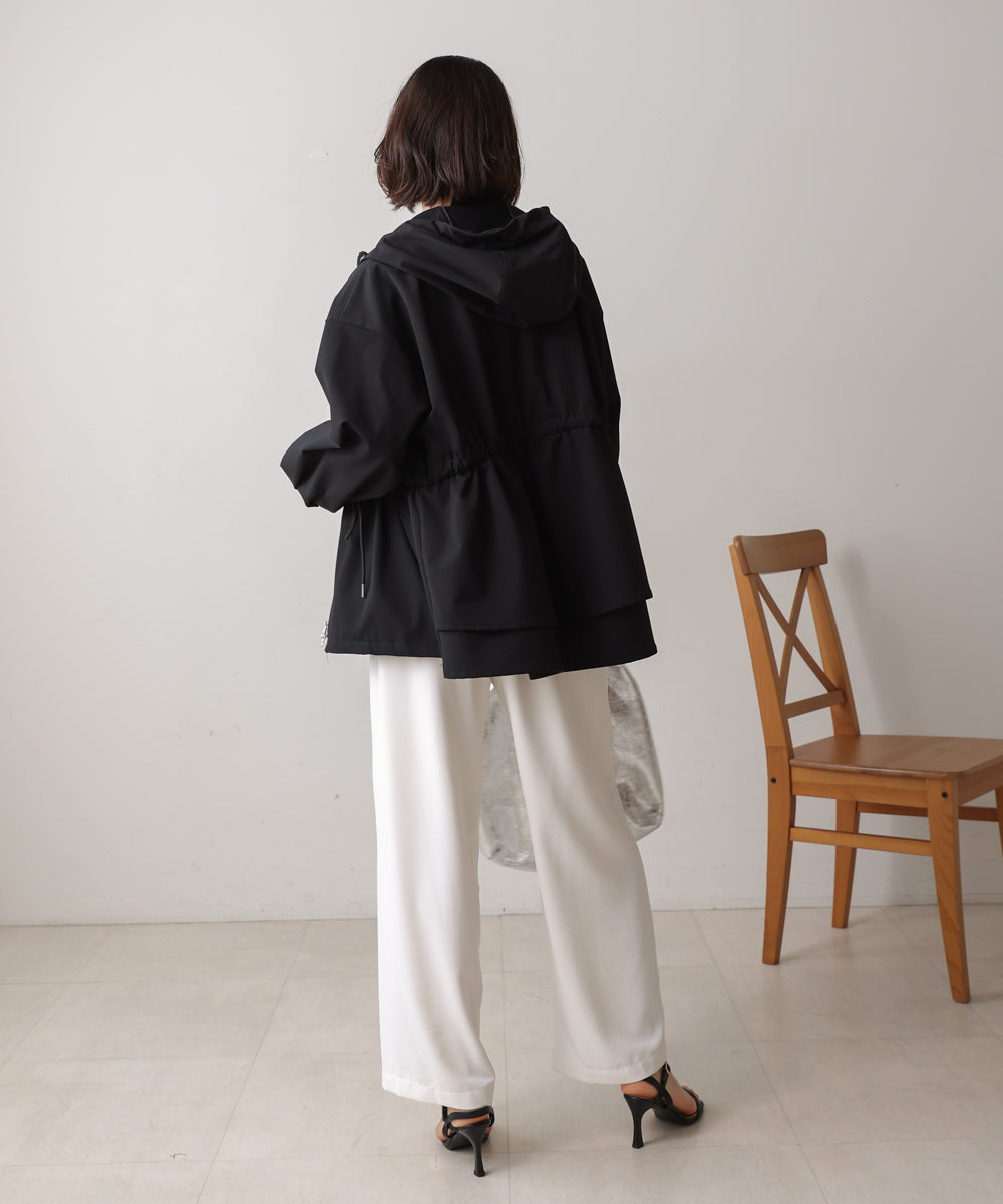 撥水・花粉ティアードジャケット