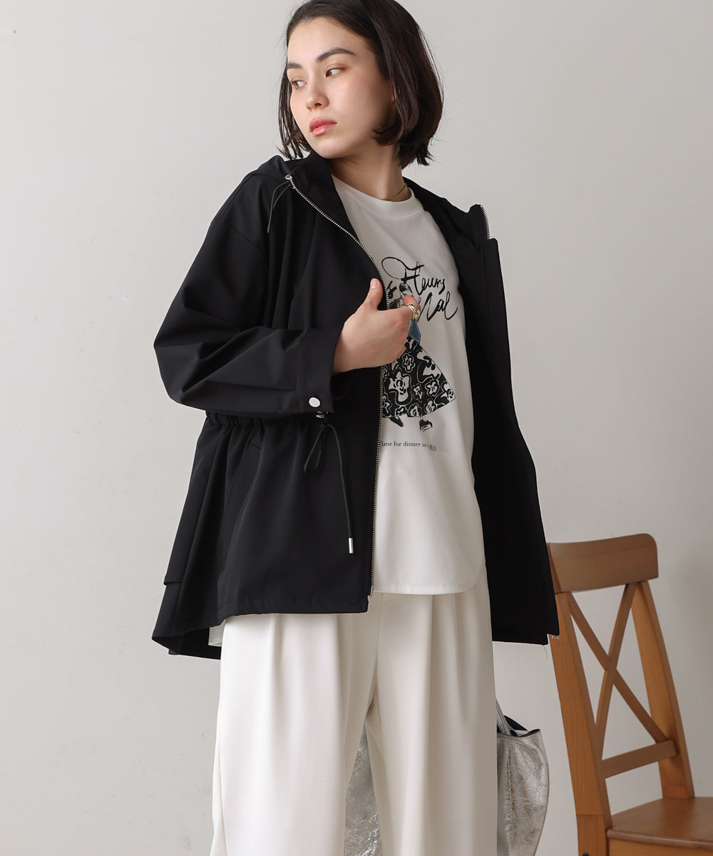 撥水・花粉ティアードジャケット