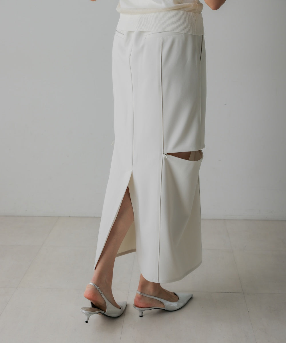 SIDE ZIP SKIRT