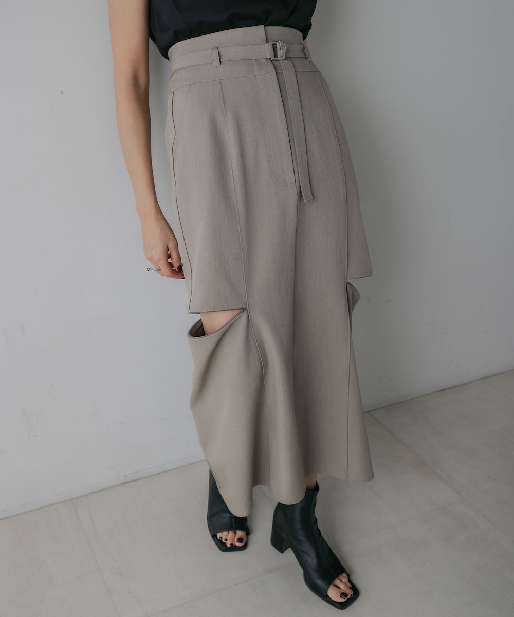 SIDE ZIP SKIRT