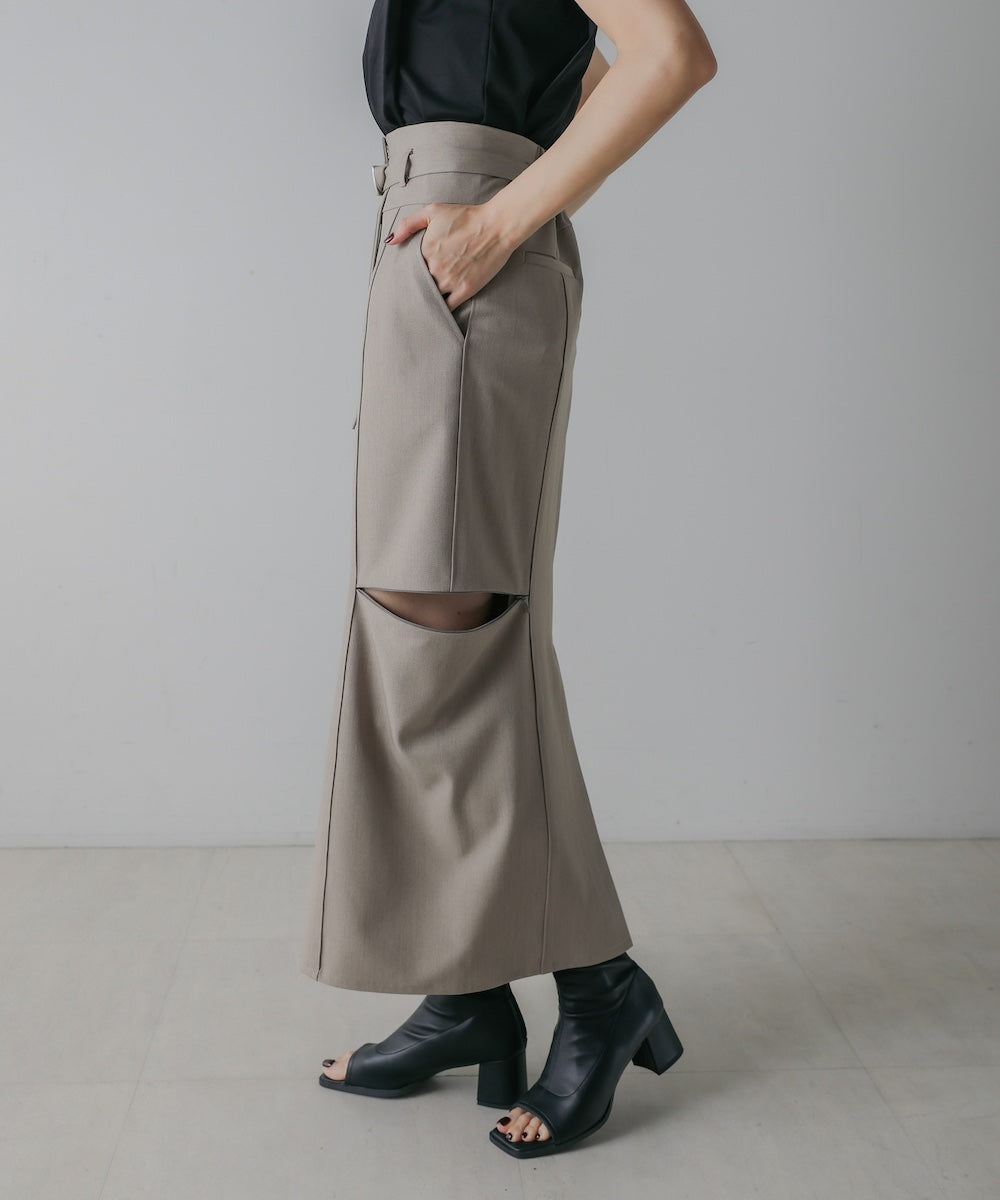 SIDE ZIP SKIRT