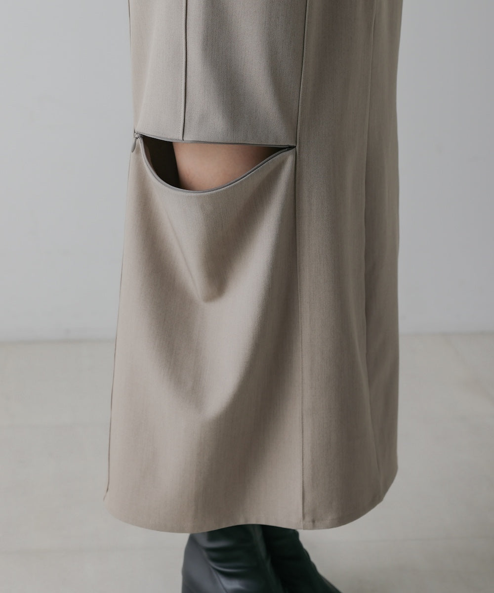 SIDE ZIP SKIRT
