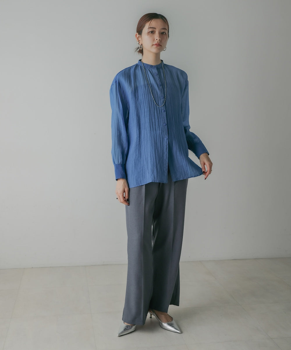 BACK CROSS SHEER SHIRT