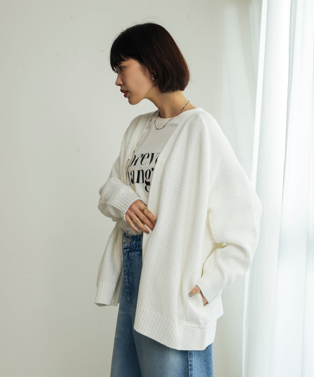 デニムコンビVZIPブルゾン