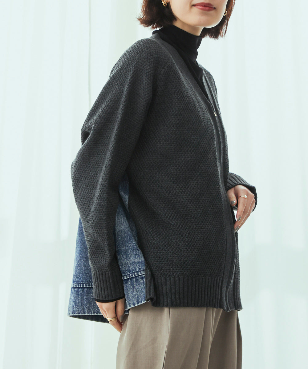 デニムコンビVZIPブルゾン