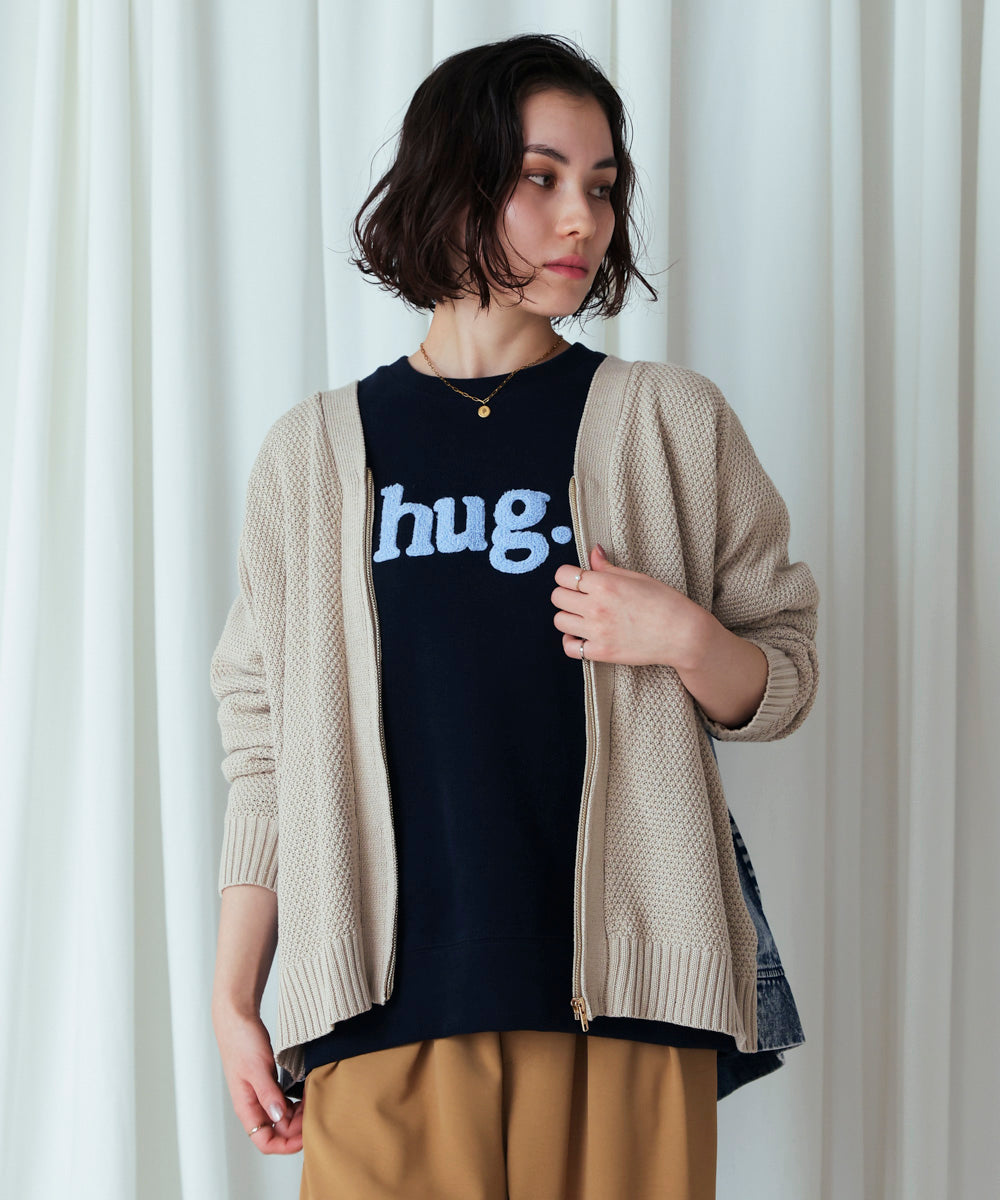 デニムコンビVZIPブルゾン